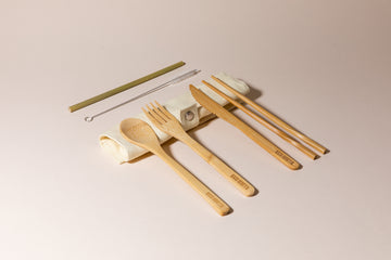 Eco-Friendly Bamboo Cutlery Set
